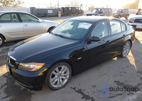 2007 BMW 328I из США, поврежденный, VIN WBAVA33507PG50539